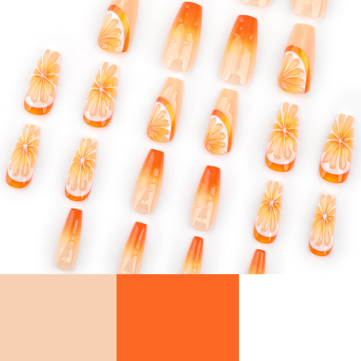 Artful Nail Extensions in Fruit Design Kalsten