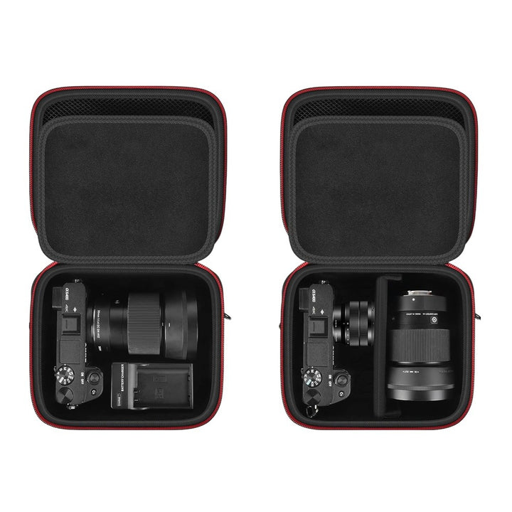 Camera bag with careful interior division Kalsten