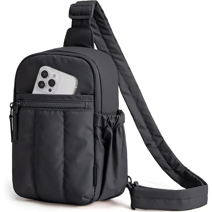 Compact shoulder bag with multiple compartments Kalsten