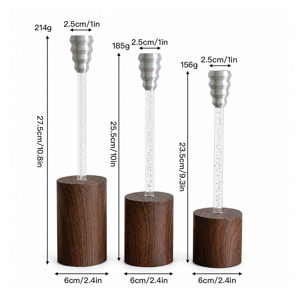 Decorative Glass and Wood