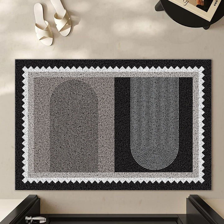 Geometric Pattern Floor Mat