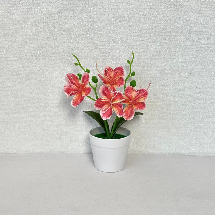 Lifelike Faux Flower Arrangement for Home Decor