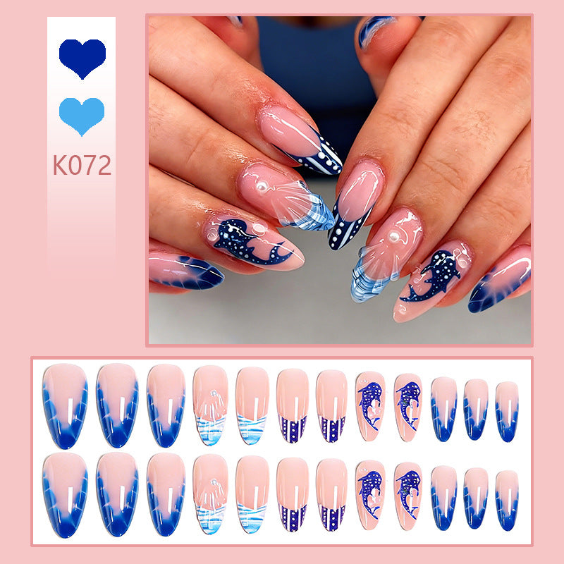 Creative Nail Art Set with Maritime Dolphin Design Kalsten
