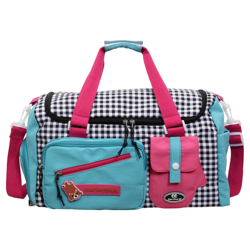 Stylish Multi-Compartment Travel Duffel Bag Kalsten