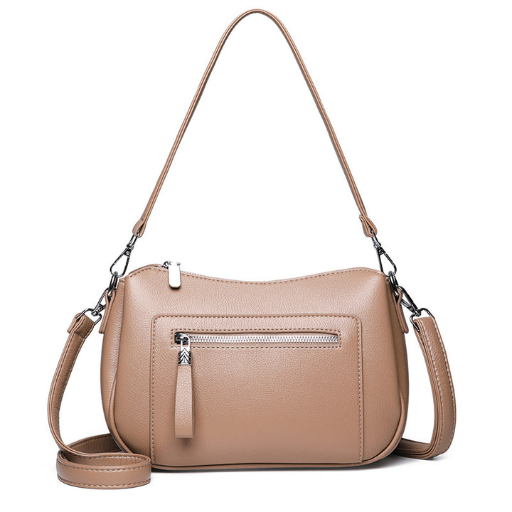 Casual Leather Crossbody Bag Kalsten