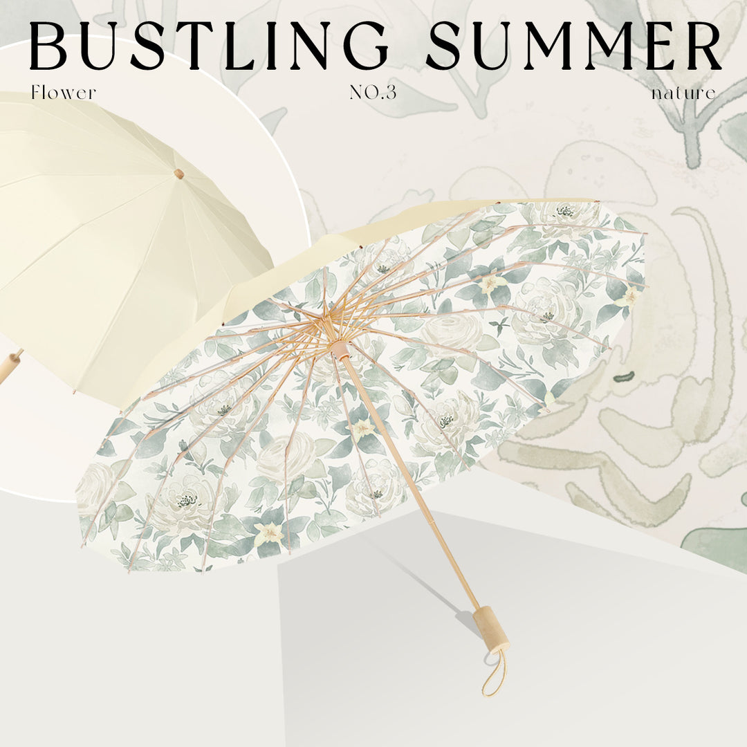 Women's fashionable and floral folding umbrella Kalsten