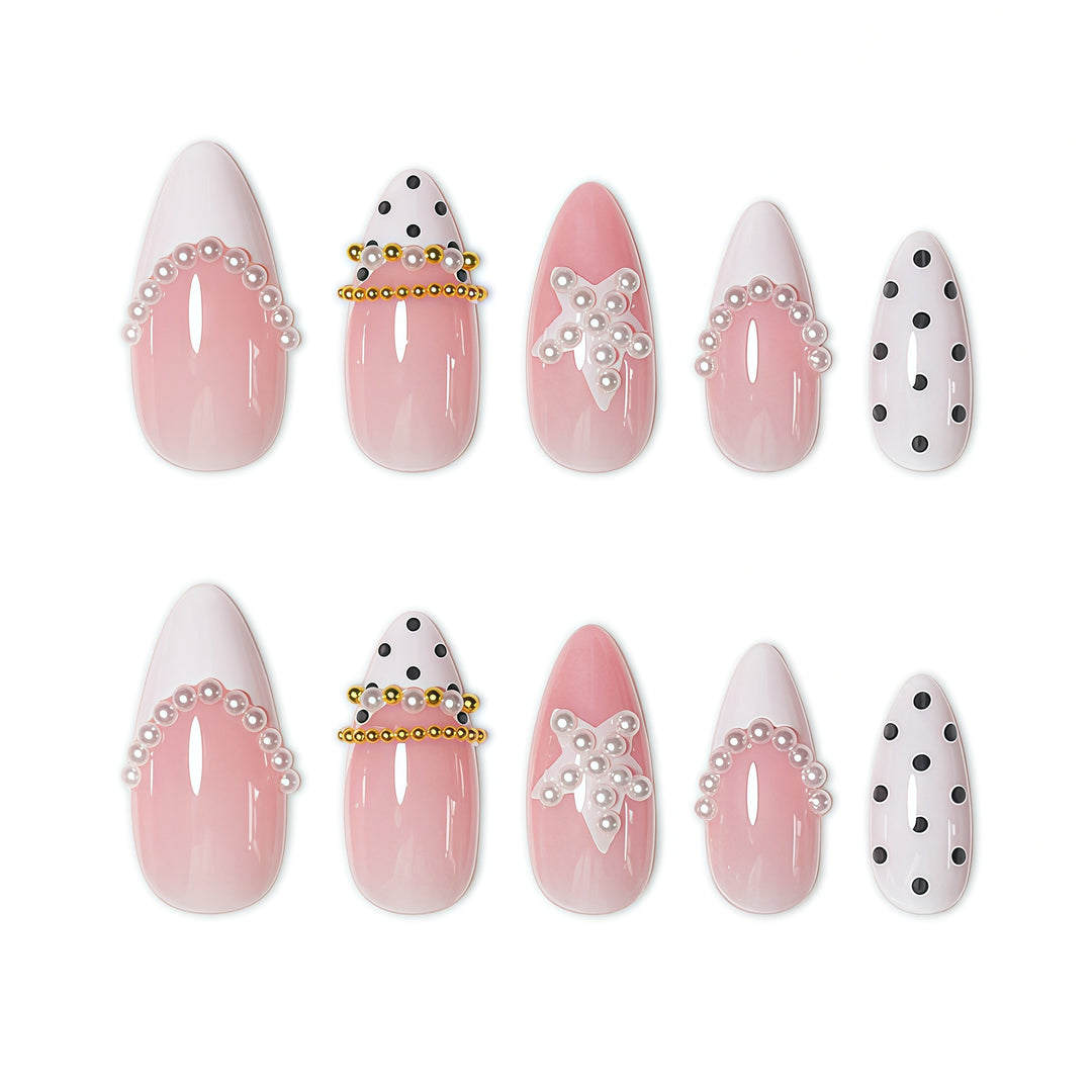 Stylish Decorative Stiletto Nail Extensions Kalsten