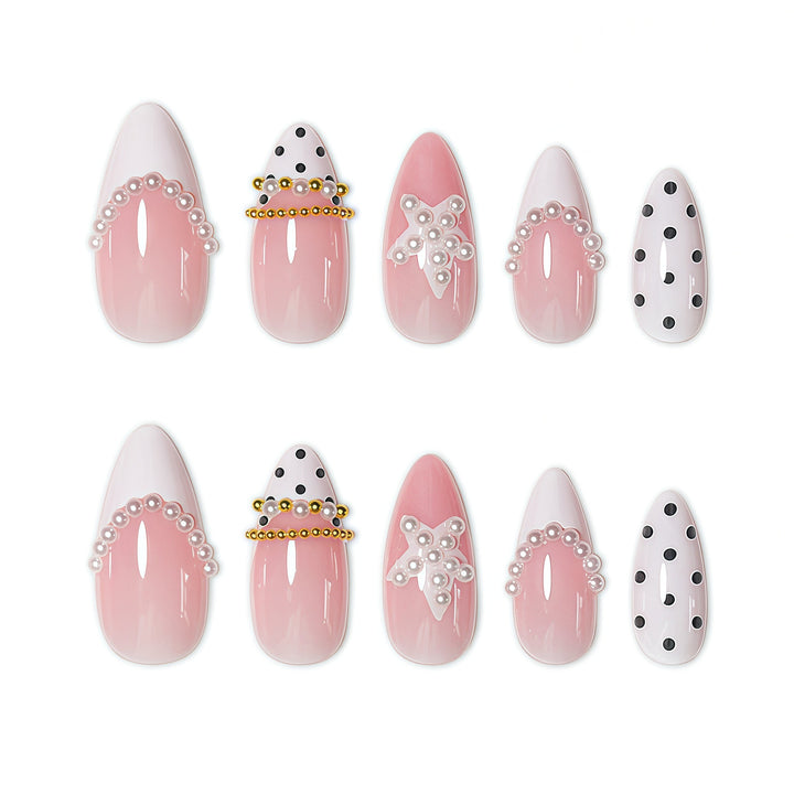 Stylish Decorative Stiletto Nail Extensions Kalsten