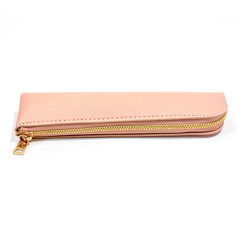 Premium Leather Zippered Pencil Case Kalsten