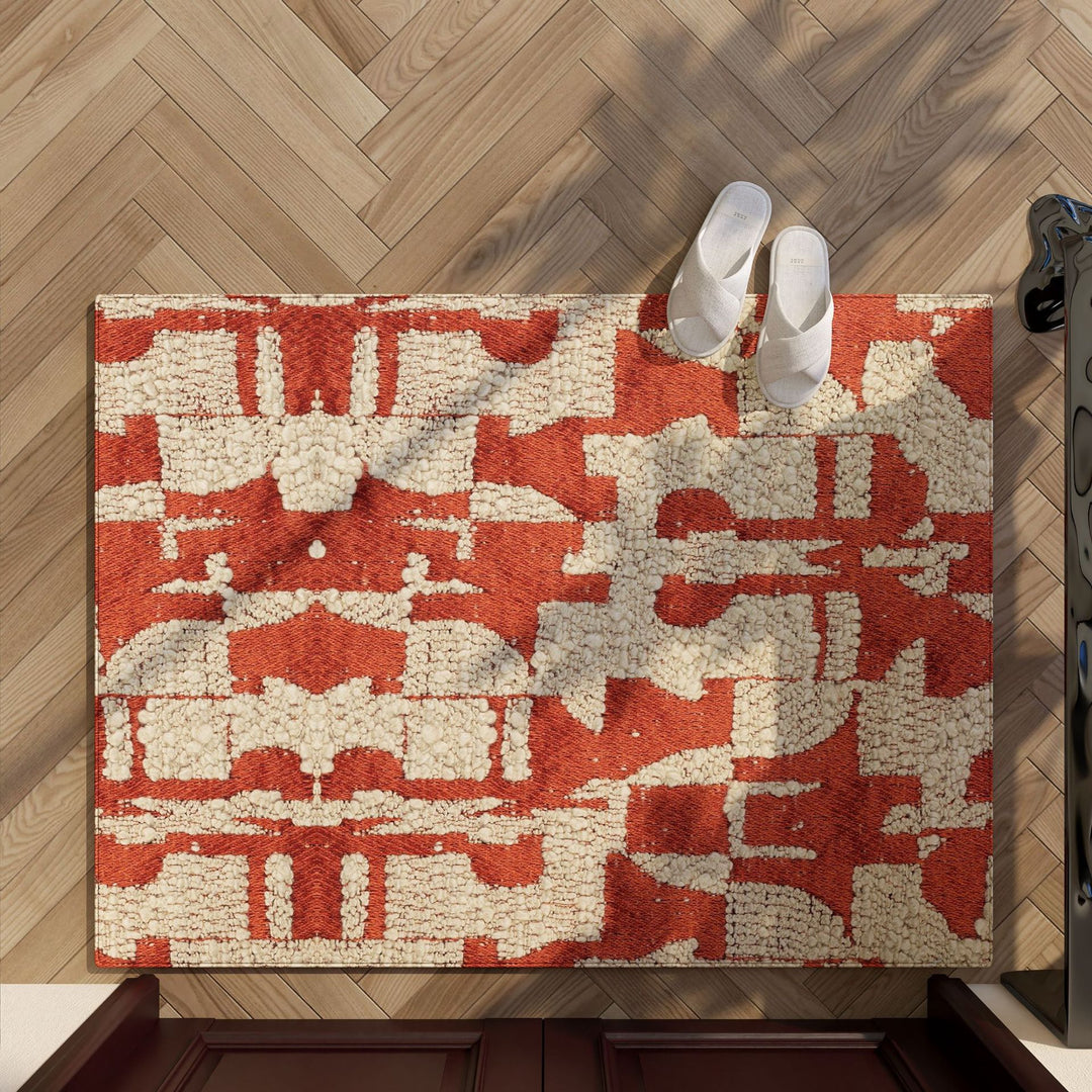 Abstract Patterned Area Rug