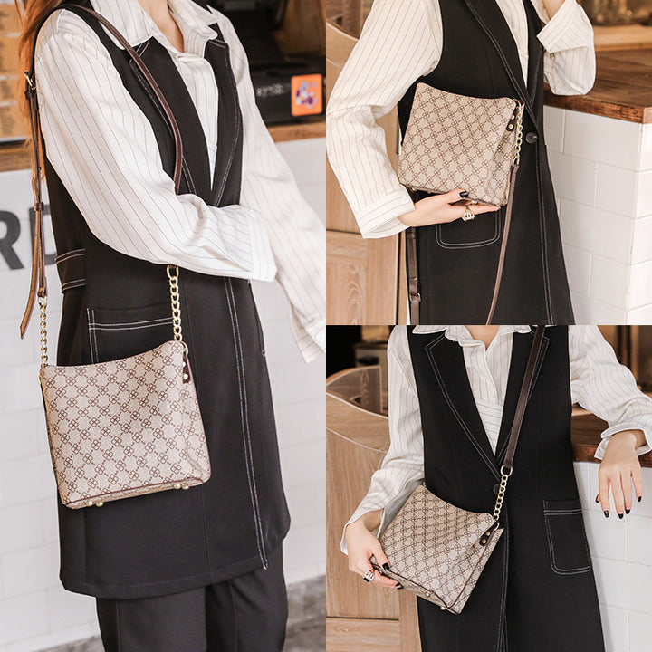 Chic Textured Crossbody Bag