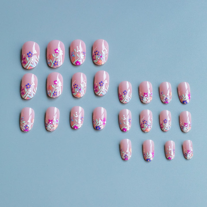 3D Floral Acrylic Nail Art Kit