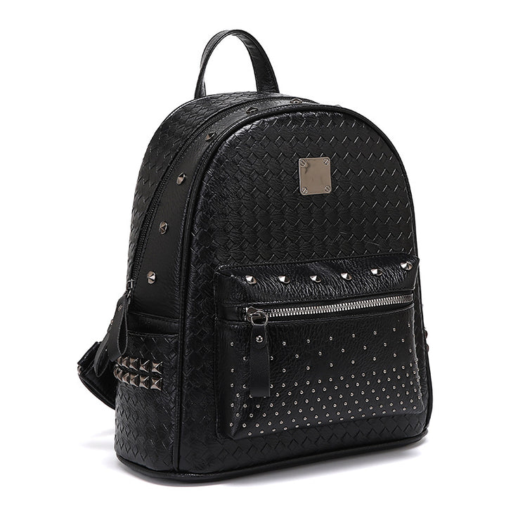 Studded Leather Backpack Kalsten
