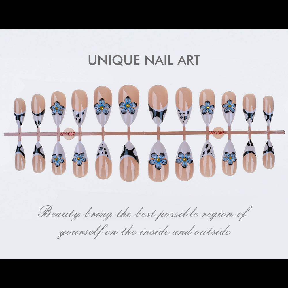 Floral-Themed Press-On Nail Design Collection Kalsten