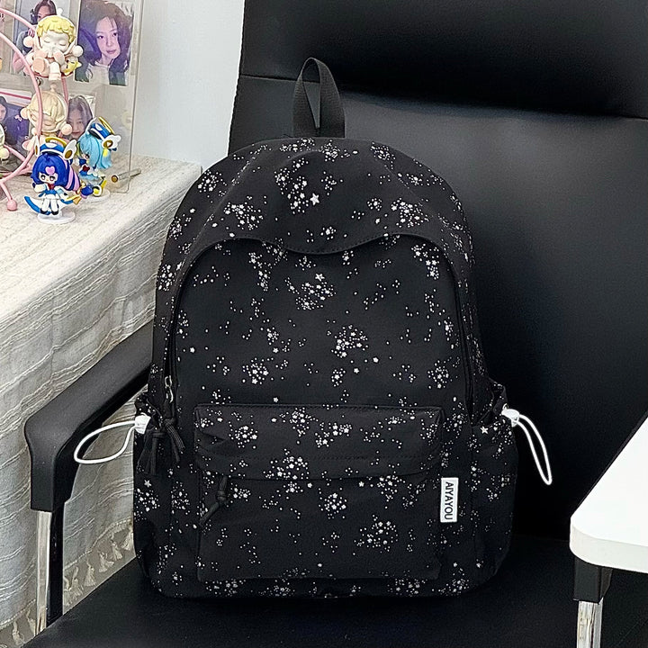 Playful Floral Print Backpack Kalsten