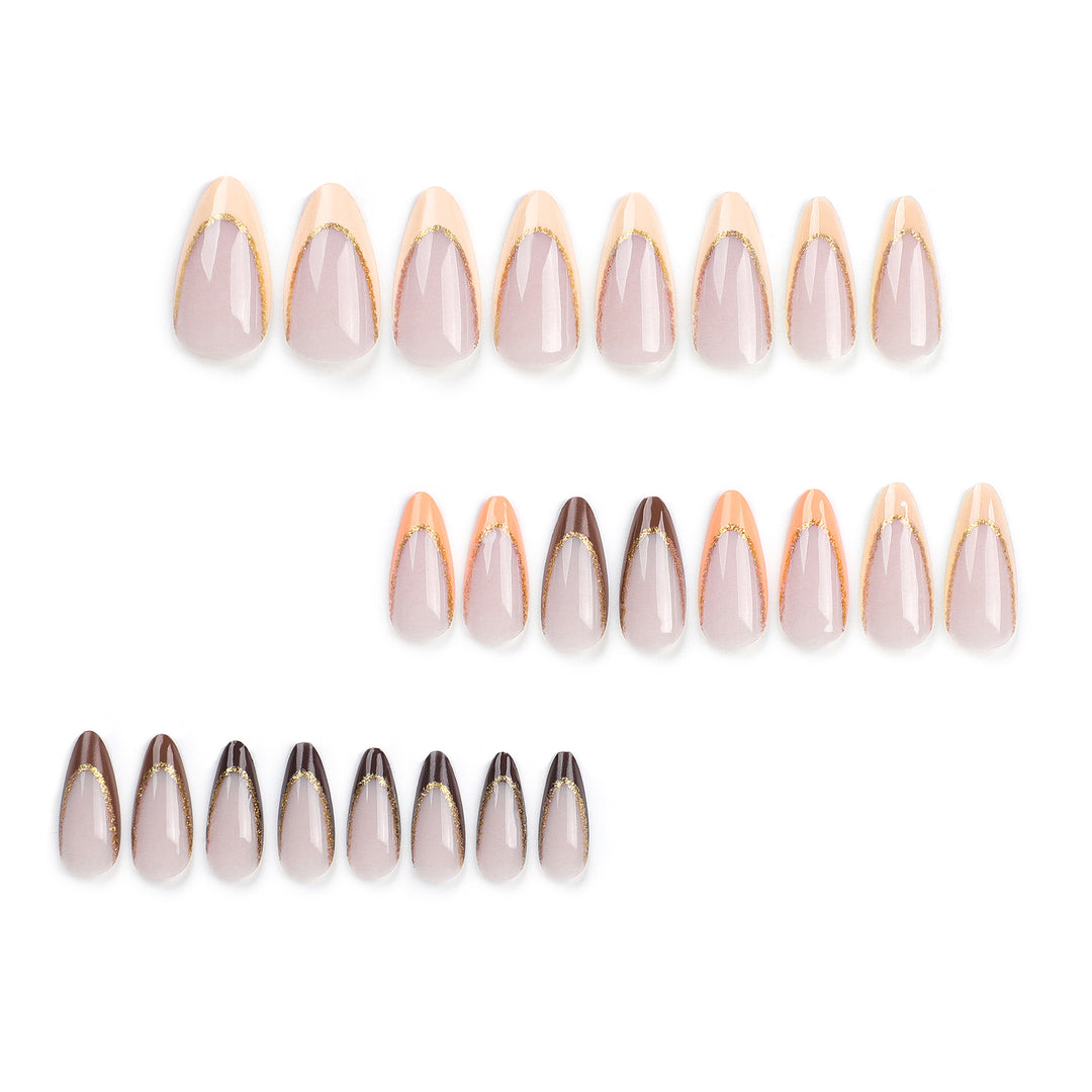 Artful Nail Extensions with Elegant Lace Design Kalsten