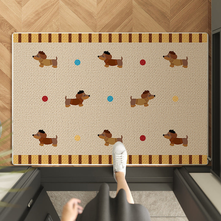 Funny Pet-Themed Welcome Mat