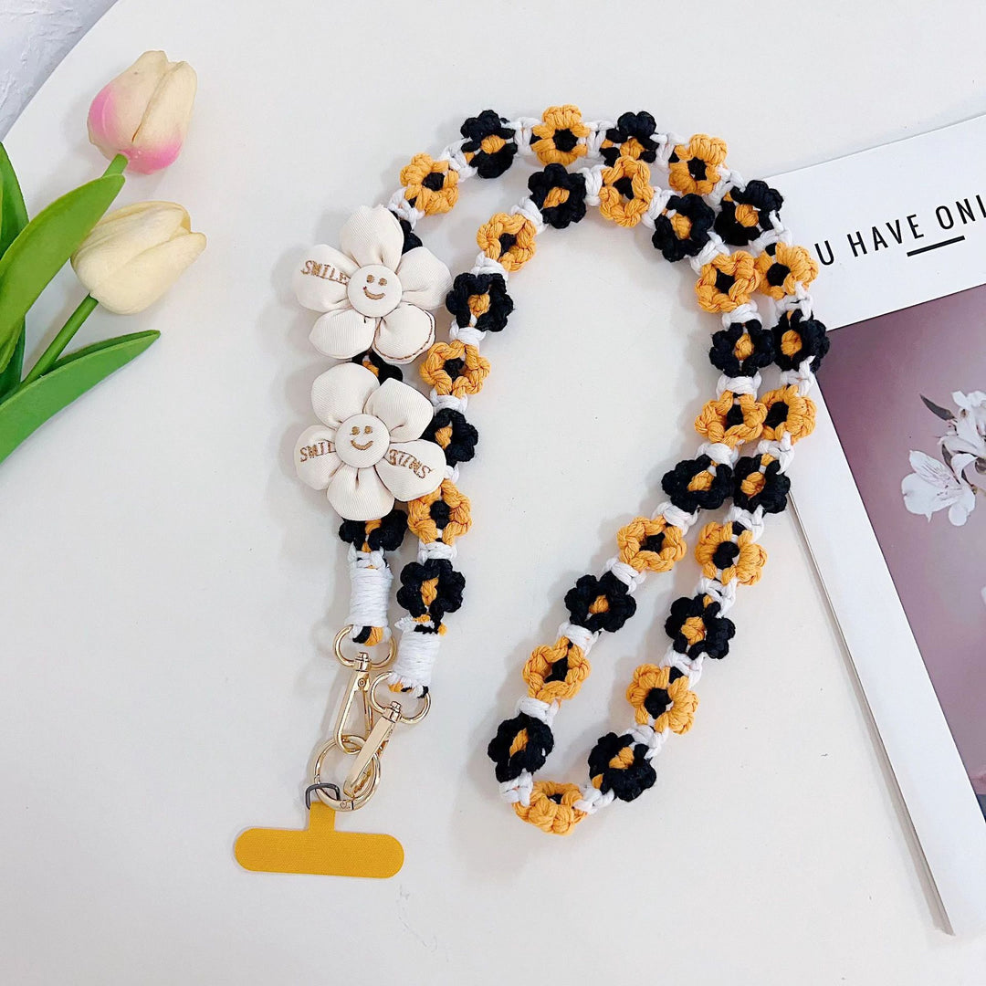 Floral Pattern Adjustable Eyewear Lanyard Kalsten