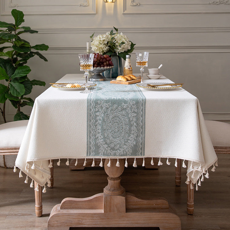 Bohemian Tassel Table Runner