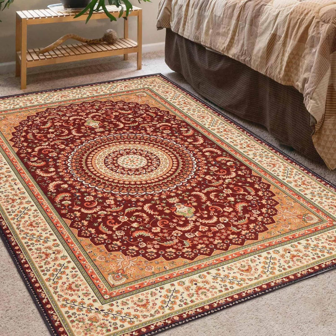 Elegant Floral Design Carpet
