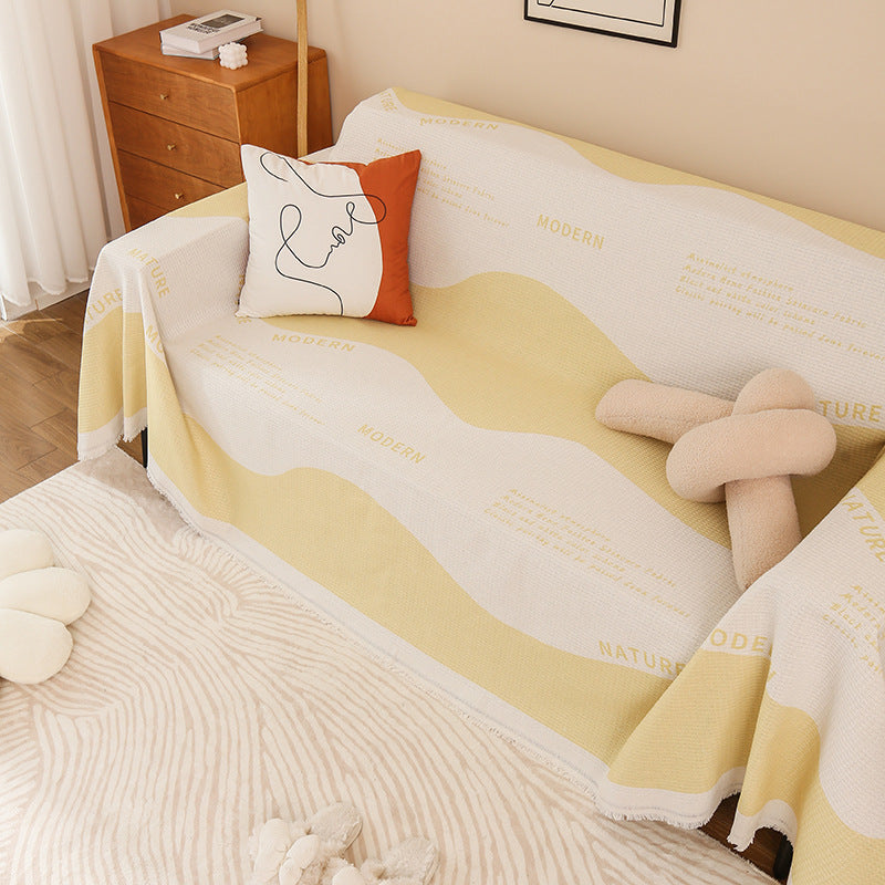 Soft Plush Bunny Pattern Throw Blanket