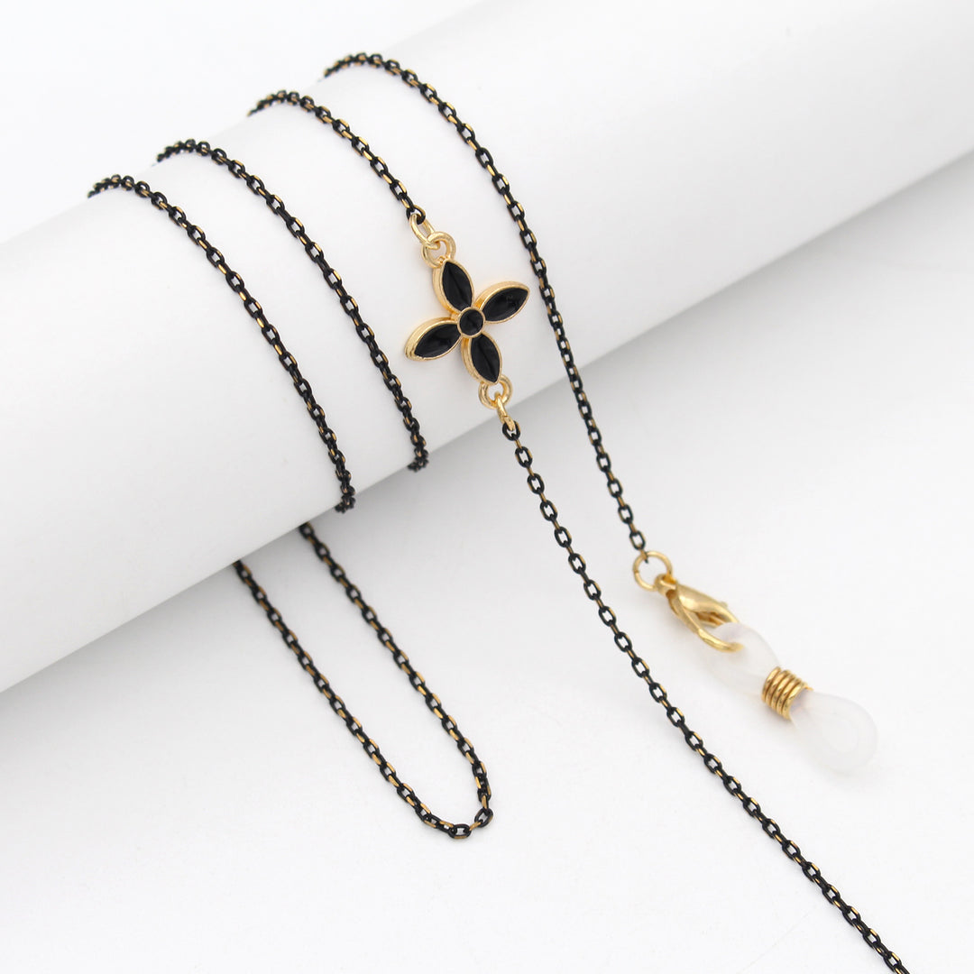 Elegant Pearl-Accented Eyewear Retainer Chain Kalsten