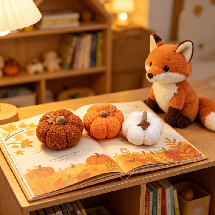 Decorative pumpkin figure