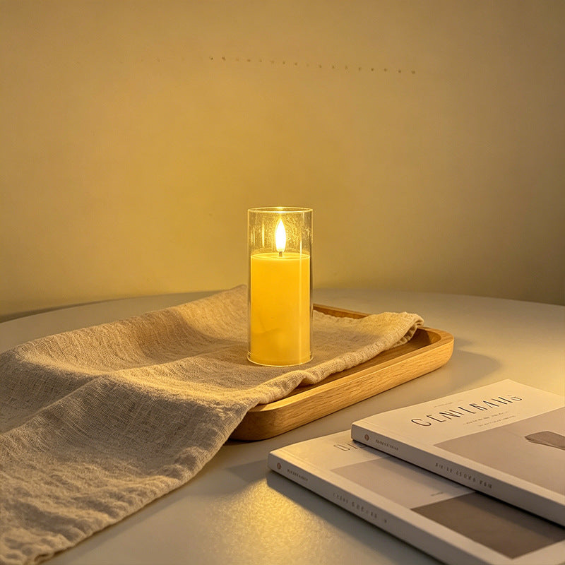 LED Scented Candle with Flame Effect Kalsten