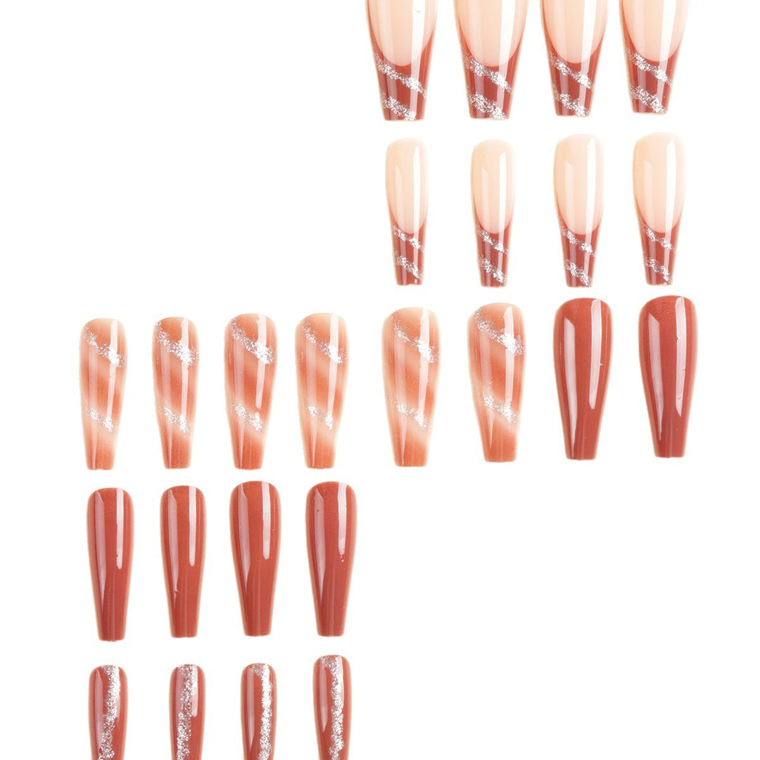 Premium Artistic Acrylic Press-On Nail Set Kalsten