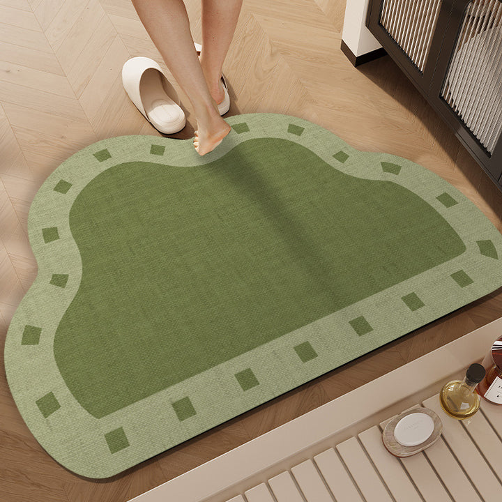 Decorative Oval Area Mat