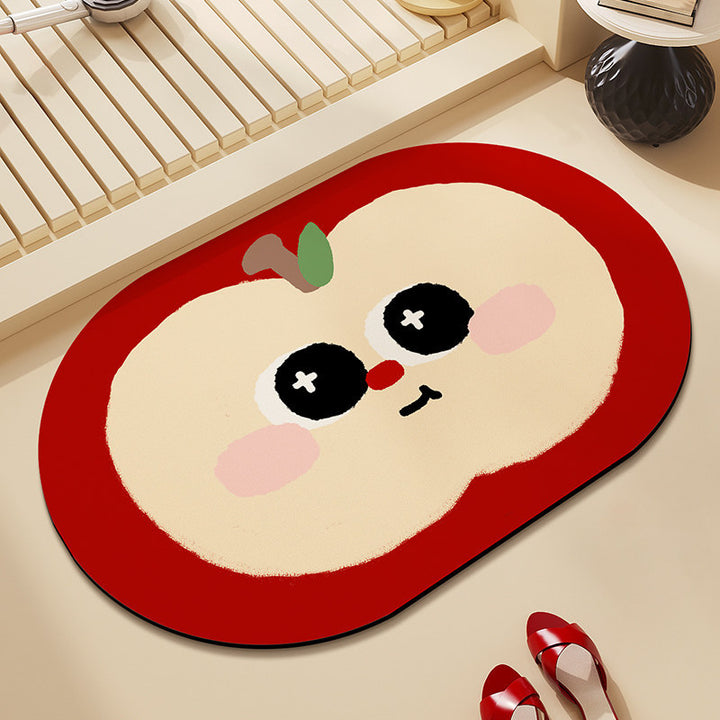 Cute Cartoon Character Floor Mat