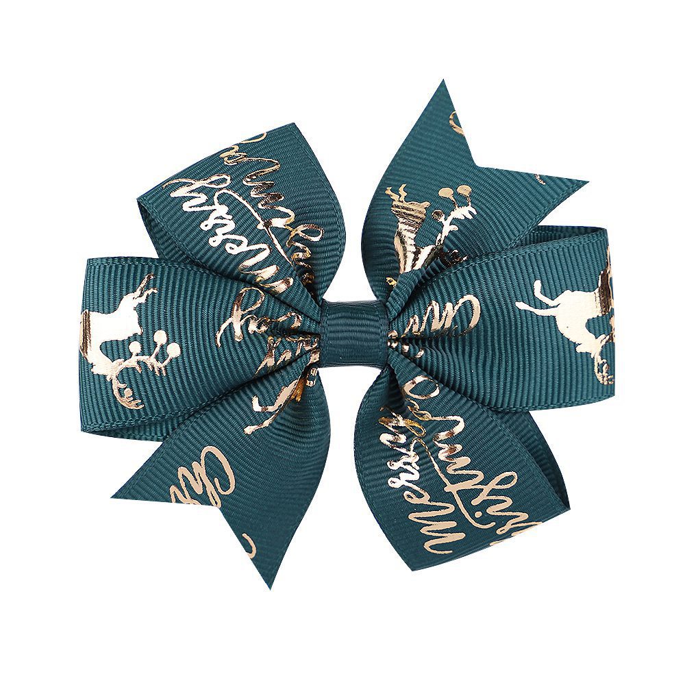 Festive Holiday Hair Bow Kalsten