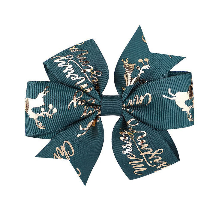 Festive Holiday Hair Bow Kalsten
