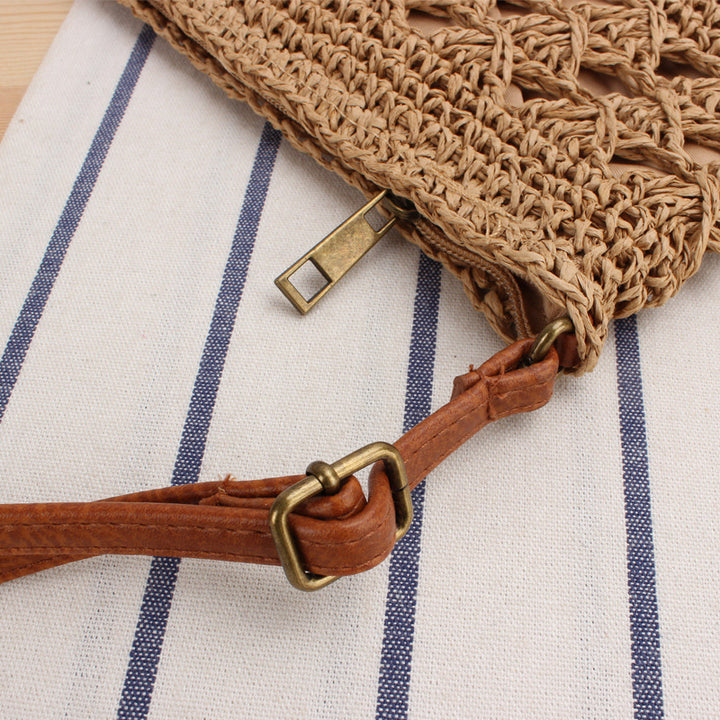 Handbag with Fashionable Braided Pattern Kalsten