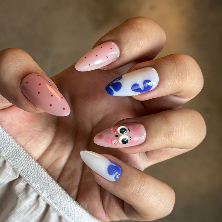 Whimsical Cartoon Press-On Nail Set Kalsten