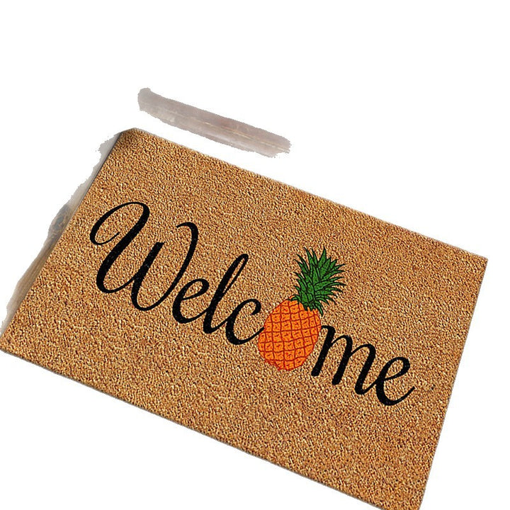 Personalized Holiday Welcome Mat Kalsten