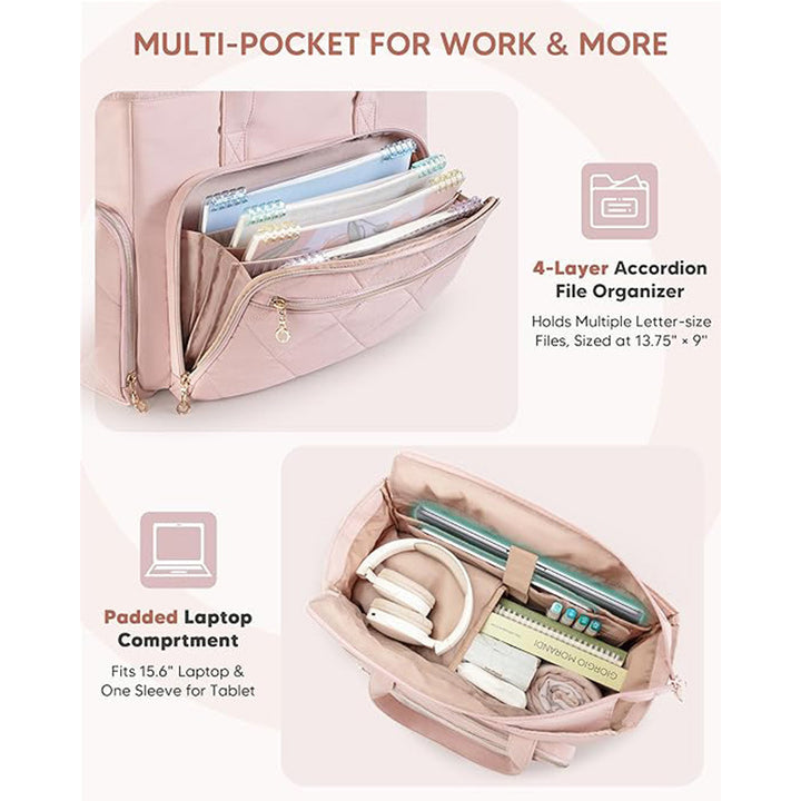 Multi-Compartment Insulated Lunch Tote