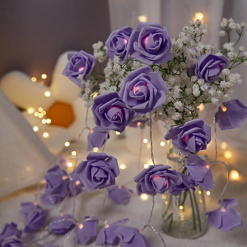 Decorative LED rose string lights Kalsten