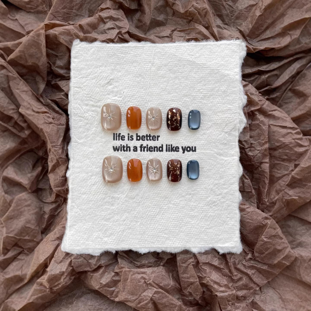 Artistic Press-On Nail Art Set  1791773519