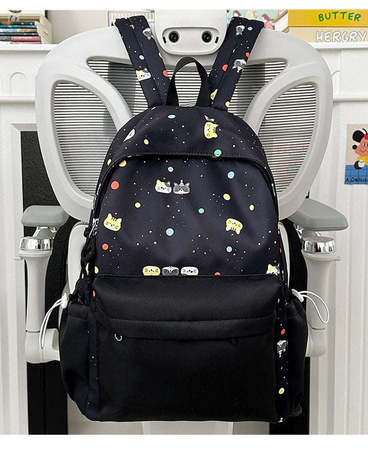 Backpack with Cute Cartoon Design and Practical Compartments Kalsten
