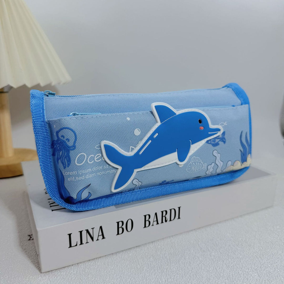 Cute Dolphin Design Pencil Case Kalsten