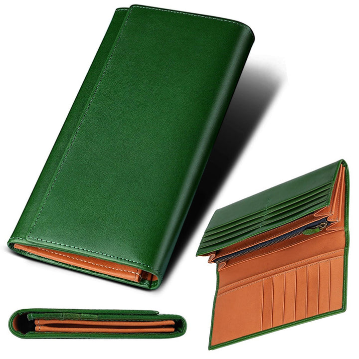 Spacious Multi-Compartment Leather Wallet Kalsten