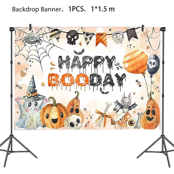 Paper Napkin Set with Halloween Motifs and Detailed Print for Party Decoration
