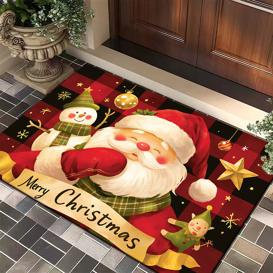 Festive Seasonal Welcome Mat