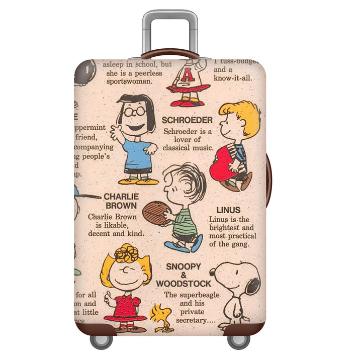 Women's hard-shell suitcase with cute Snoopy design Kalsten
