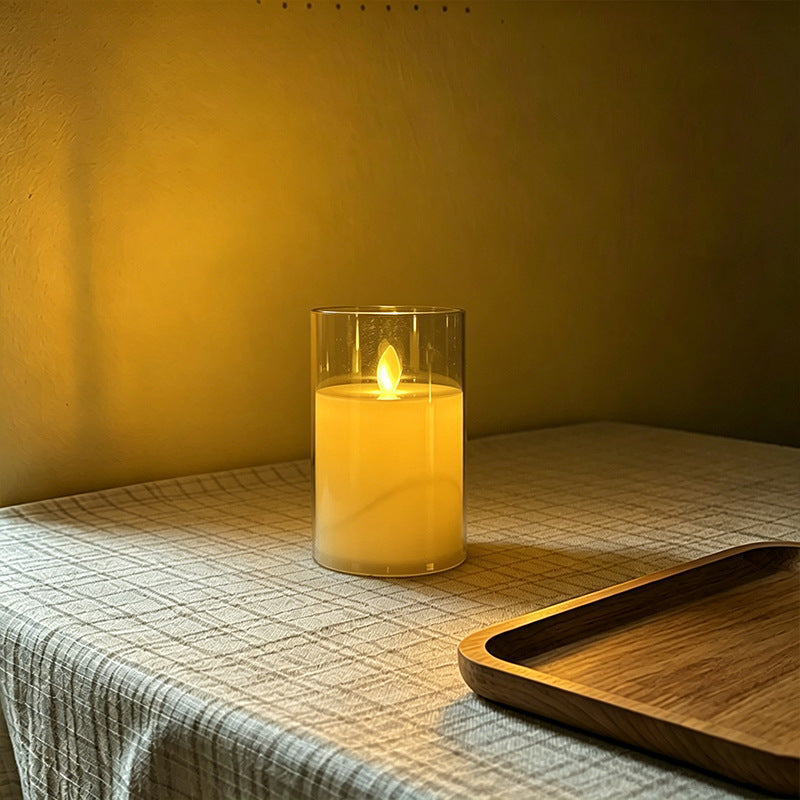 LED Scented Candle with Flame Effect Kalsten