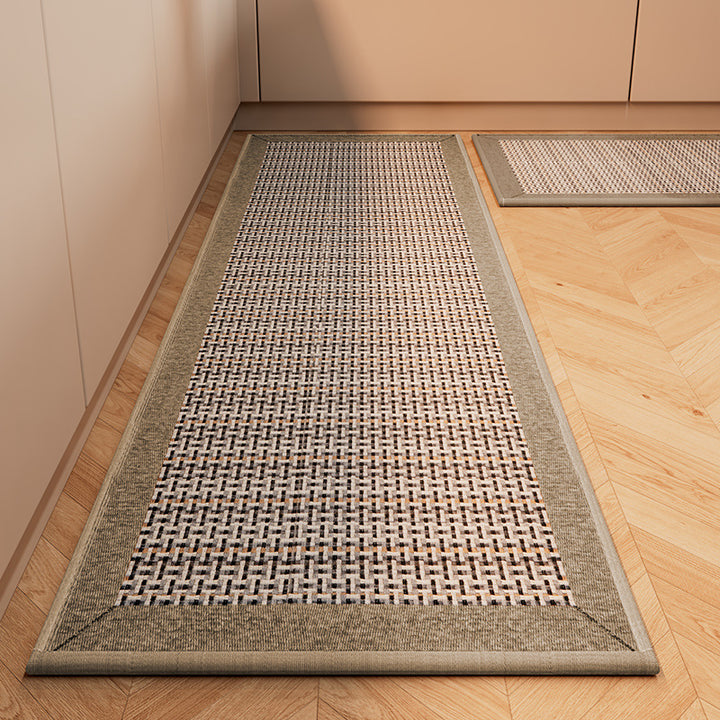 Textured Kitchen Runner Mat Kalsten 1786979851