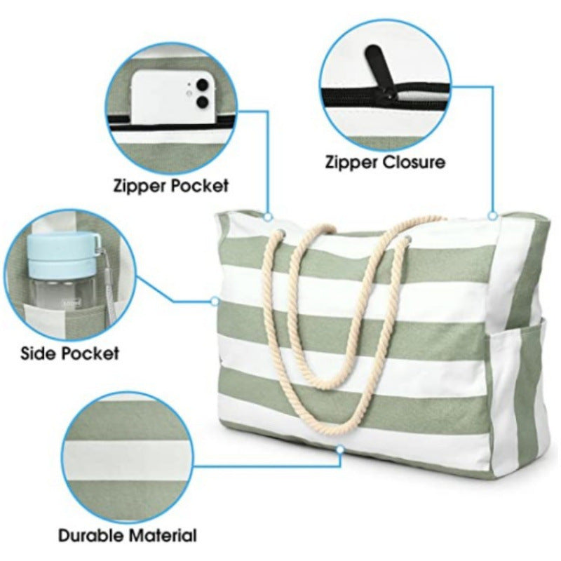 Multifunctional shopping bag with multiple compartments Kalsten