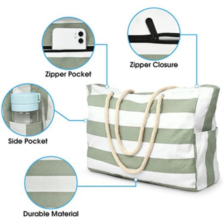 Multifunctional shopping bag with multiple compartments Kalsten