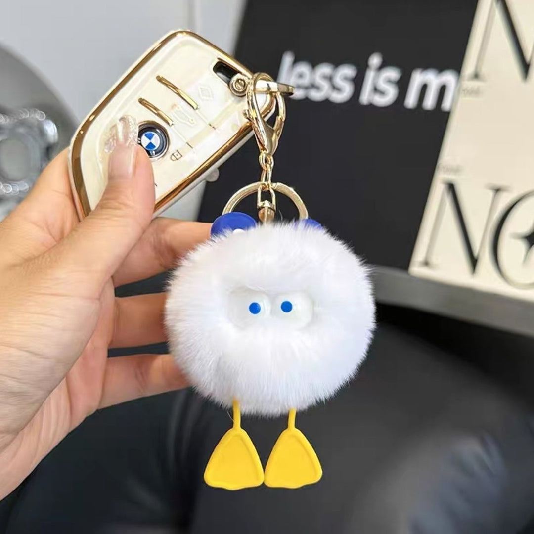 Playful Plush Creature Keychain Kalsten